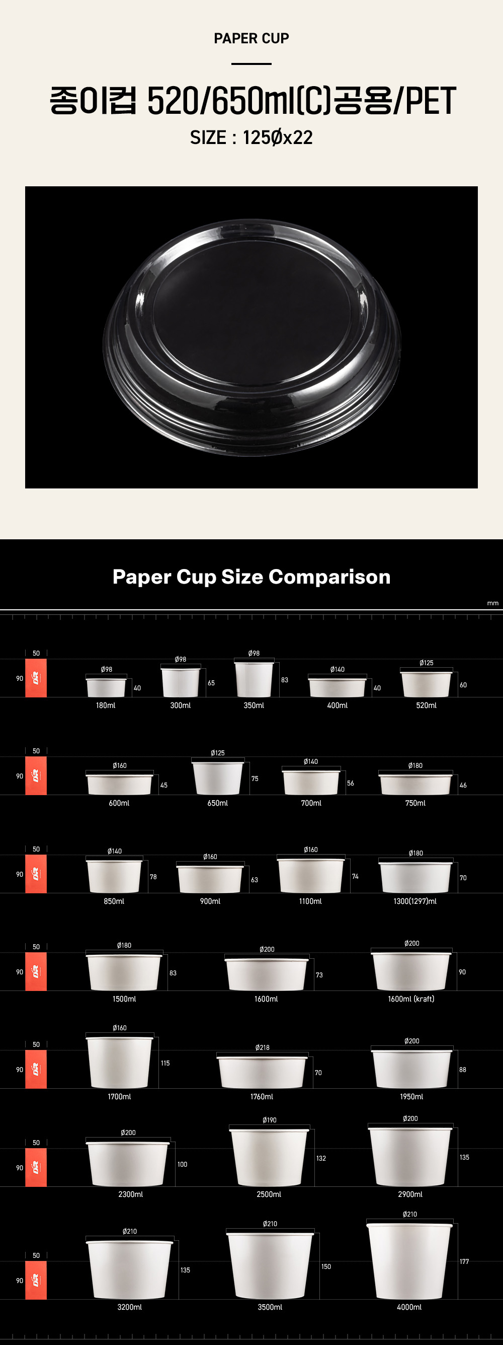 종이컵 520/650ml(C)공용제품상세